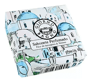 Sabonete Em Barra  Giorno Bagno Flor de Laranjeira e Vetiver 100g