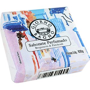 Sabonete Em Barra Giorno Bagno Bergamota E Patchouli 100g
