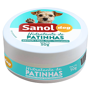 Hidratante de Patinhas Sanol Dog 50g