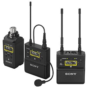 Sony UWP-D26 – Sistema de Microfone Sem Fio com Transmissor de Corpo e Plug-On