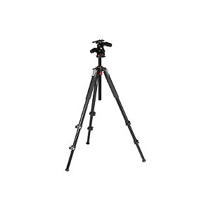 Manfrotto Tripé MK055XPRO3 com Cabeça de Pan/Tilt e Bolsa