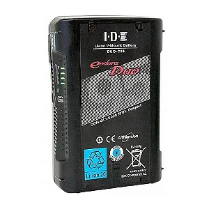 IDX DUO-C95 Bateria V-Mount 93Wh com D-Tap e USB