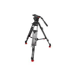 Sachtler Kit System HD MCF com cabeça Video 18 S2 e tripé de carbono