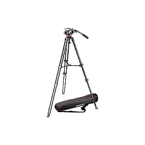 Tripé Manfrotto MVK502AM-1 com Cabeça Fluida MVH502A e Bolsa
