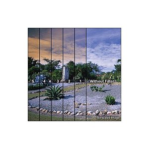 Tiffen Filtro Coral 1 Soft Edge 4x4 – Tonalidade Quente Natural