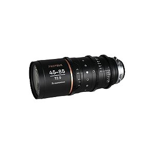 Lente Laowa Proteus 2× Anamórfica 45–85 mm T2.9 Flare Prateado PLEF