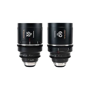 Lente Laowa Proteus 35 + 60 mm T2 PLEF Feet Silver Flare