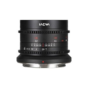 Lente Cine Laowa 9 mm T2.9 Zero‑D (Montagem Nikon Z)