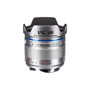 Lente Laowa 14mm f/4 Zero‑D para Leica M (prata)