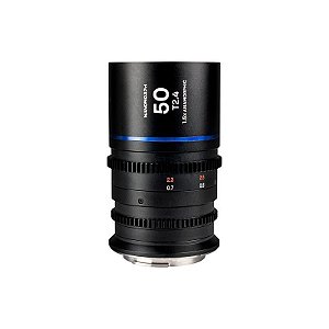 Lente Laowa Nanomorph 50mm T2.4 Anamórfica Sony E Blue