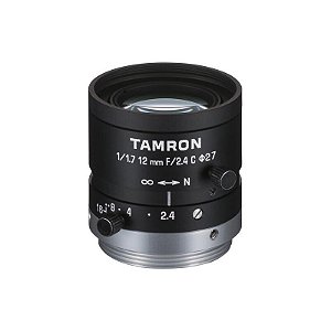 Tamron Lente C-Mount 12 mm f/2.4 Manual Iris com Trava