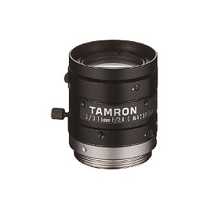 Tamron Lente C-Mount 16 mm f/2.4 Manual Iris com Trava