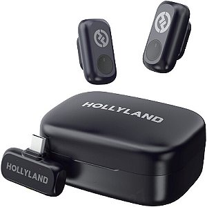 Hollyland Lark A1 Duo Microfone de Lapela Sem Fio