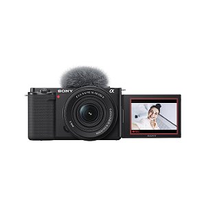 Sony ZV-E10 Câmera Mirrorless com Lente 16-50mm
