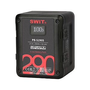 SWIT PB-S290S Bateria V-Mount 290Wh Multi-Socket Digital