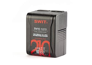 SWIT MINO-S210 Bateria Mini V-Mount 210Wh com USB-C PD