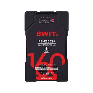 SWIT PB-R160S+ Bateria V-Mount 160Wh Heavy Duty para Cinema e Broadcast