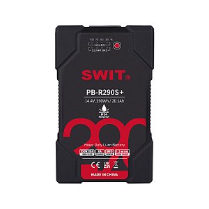 SWIT PB-R290S+ Bateria V-Mount 290Wh Heavy Duty para Cinema e Broadcast