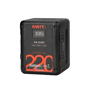 SWIT PB-S220A Bateria Gold Mount 220Wh com Múltiplas Saídas Digitais