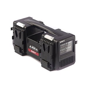 SWIT PC-P461S Carregador Rápido Simultâneo V-Mount de 4 Canais