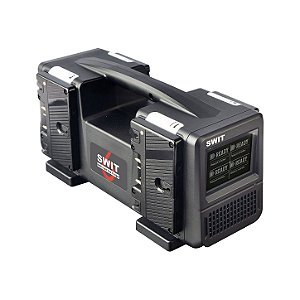 SWIT PC-P461A Carregador Rápido Simultâneo Gold Mount de 4 Canais
