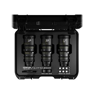 DZOFilm Catta FF 18-35mm, 35-80mm e 70-135mm T2.9 Kit de Lentes Cine Full Frame com Montagem Sony E