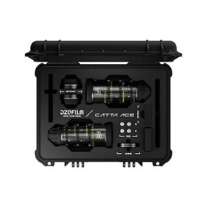 DZOFilm Catta FF 18-35mm e 35-80mm T2.9 Kit de Lentes Cine Full Frame com Montagem ARRI PL