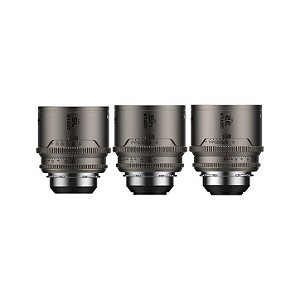 DZOFilm Arles Prime T1.4 Kit com 3 Lentes Cine Full Frame Anamórficas ARRI PL