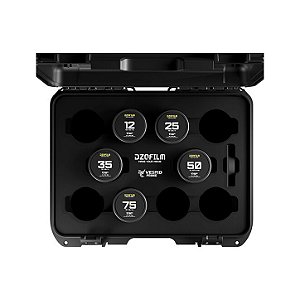 DZOFilm Vespid Prime Kit com 5 Lentes Cine Full Frame ARRI PL