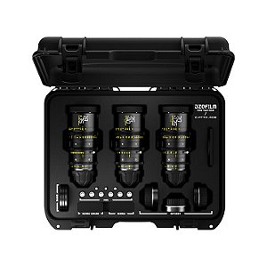 DZOFilm Catta FF 18-35mm, 35-80mm e 70-135mm T2.9 Kit de Lentes Cine Full Frame com Montagem ARRI PL