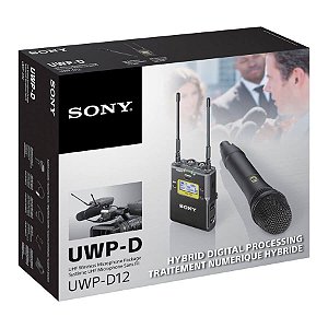 Sony UWP-D12 Microfone de Mão Sem Fio