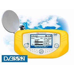 Promax SATHUNTER Plus DVB-S/S2 e Localizador de satélites DSS