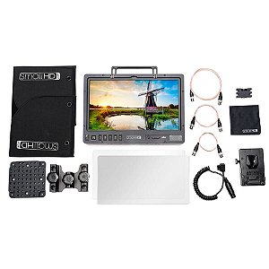 SmallHD 1303 HDR de 13” Monitor de Produção Kit V-Mount