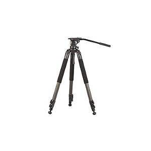 SWIT MUF100C Tripé de Vídeo em Fibra de Carbono com Cabeça Fluida 10 kg