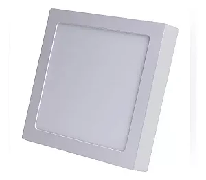 PAINEL LUMANTI LED FLAT 12W QUADRADO 6500K SOBREPOR