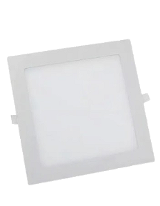 PAINEL LUMANTI LED FLAT 12W QUADRADO 3000K EMBUTIR
