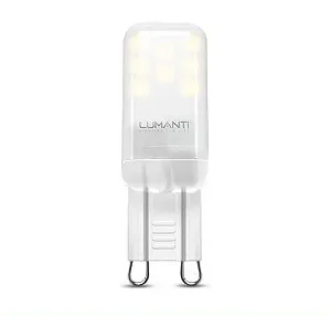LÂMPADA LUMANTI LED G9 5W 2400K