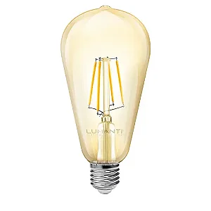 LÂMPADA LUMANTI FILAMENTO PÊRA ST64 4W 2400K