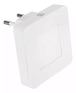 LUZ NOTURNA SENSOR DE LUMINOSIDADE  0,5W 3000K