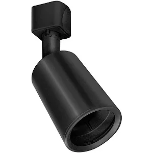 SPOT LUMANTI PARA TRILHO TUBE PRETO MR16