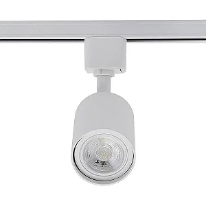 SPOT LUMANTI PARA TRILHO TUBE BRANCO MR16