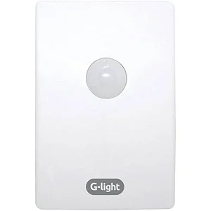 SENSOR DE PRESENÇA GLIGHT COM FOTOCÉLULA 360° ALCANCE DE 6 METROS EMBUTIR