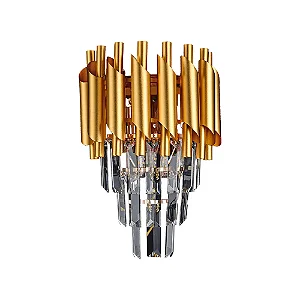 ARANDELA NITROLUX LA-001M E-14 BIVOLT DOURADA