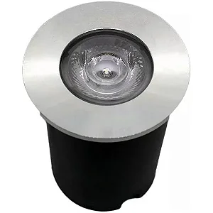 BALIZADOR DE CHÃO MAYLER EMBUTIR 1W 3000K 90 LUMENS IP67