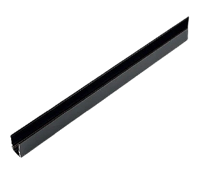 TRILHO MAGNÉTICO PRETO C/ PONTAS 48V 3M 46X26MM