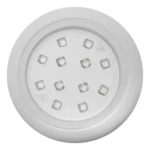 LUMINÁRIA ROYA DE PISCINAL RGB 18W 12V 12 LEDS IP68