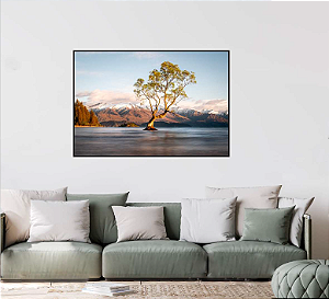 QUADRO DECORATIVO PAISAGEM 50X70CM SEM VIDRO
