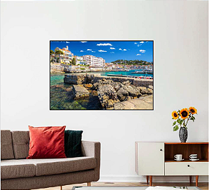 QUADRO DECORATIVO PAISAGEM 50X70CM SEM VIDRO