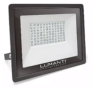 REFLETOR LUMANTI LED SMART ECO 100W 5500K IP66 8000 LUMENS