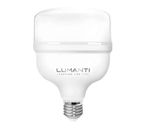 KIT C/ 2 LÂMPADA LED LUMANTI BULBO 50W 3000K